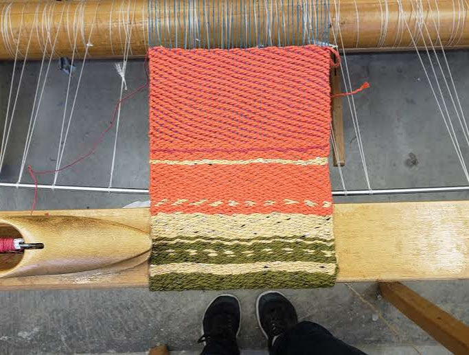 From Cone to Cloth: Beginner Weaving on a Floor Loom (March 22, 23 + 29)