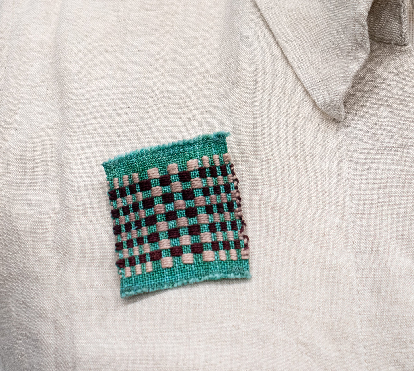 Fiberphile Badge - Checkers